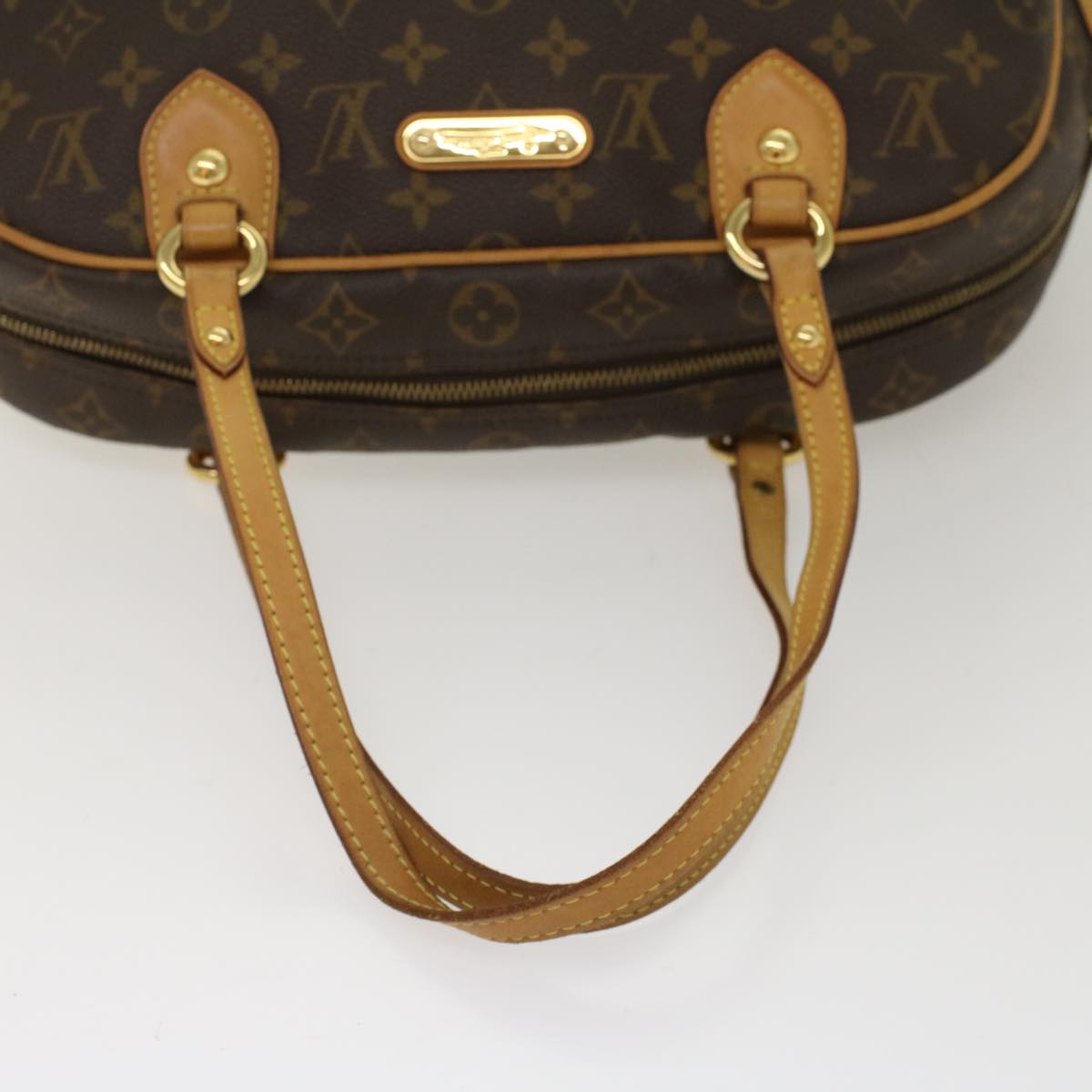 LOUIS VUITTON Monogram Montorgueil GM Shoulder Bag M95566 LV Auth hk791