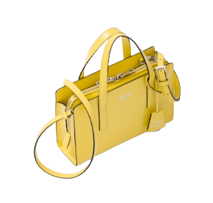 Prada Re-Edition 1995 brushed-leather mini handbag