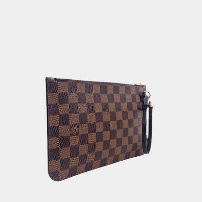 LOUIS VUITTON Damier Ebene Neverfull Pouch