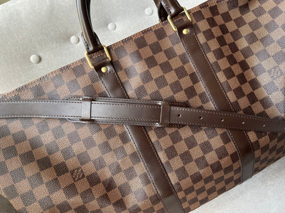 Louis Vuitton Keepall Bandouliere 55 Damier Ebene (RRP £2,020)