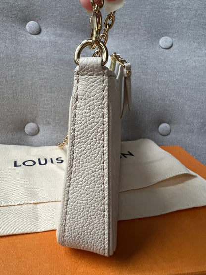 Louis Vuitton Easy Pouch Creme Empreinte (RRP £1280)