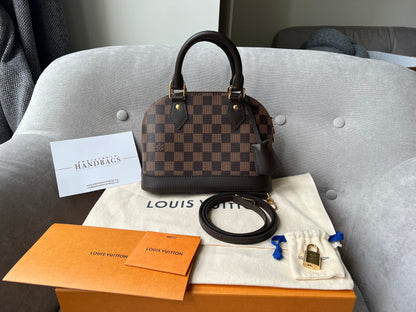 Louis Vuitton Alma BB Damier Ebene (RRP £1,260)