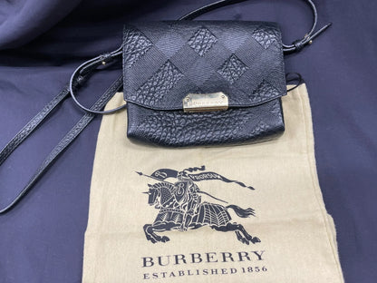 Signature Grain Calfskin Langley Crossbody By Burberry