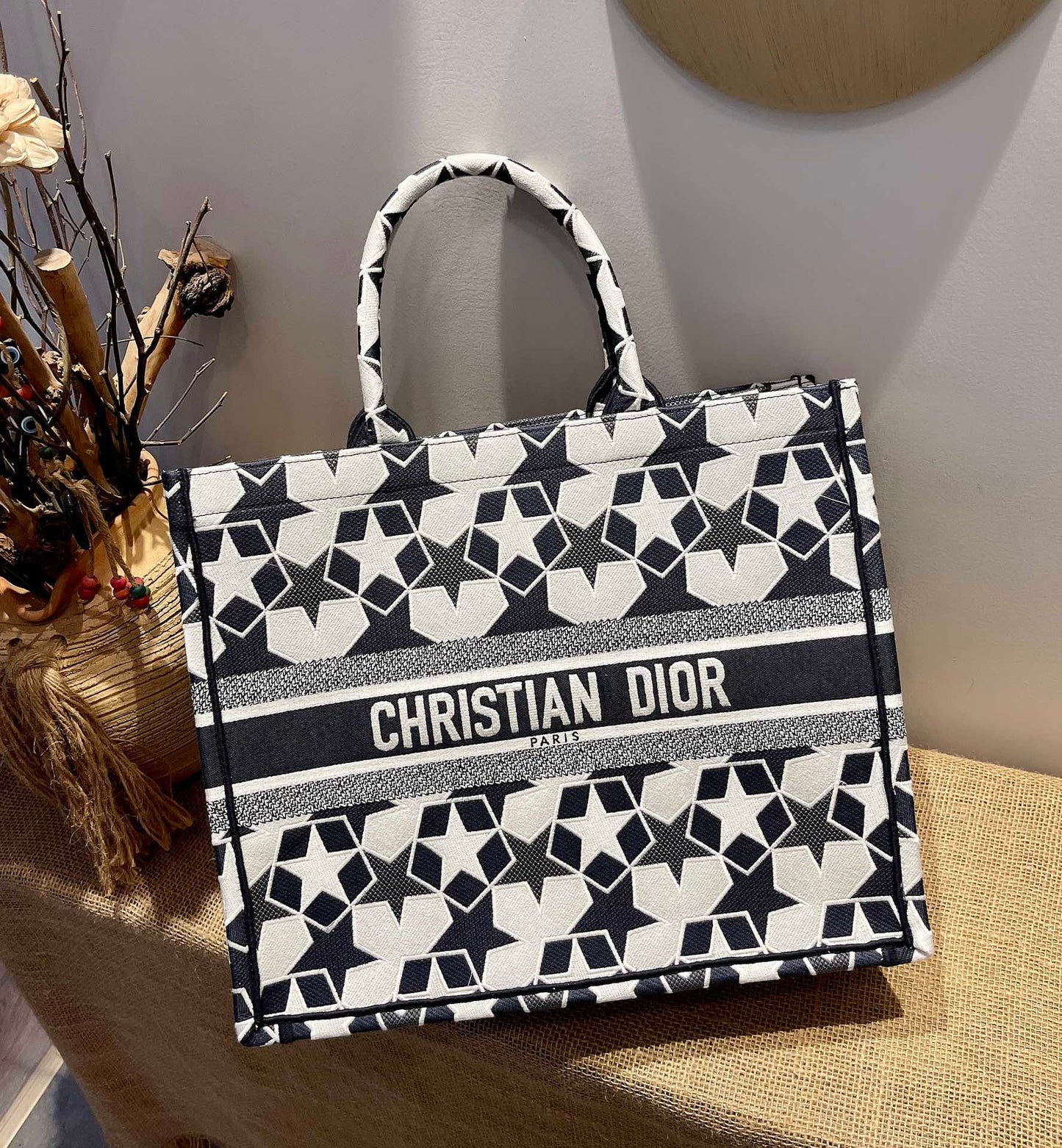 Christian Dior Book Tote Bag