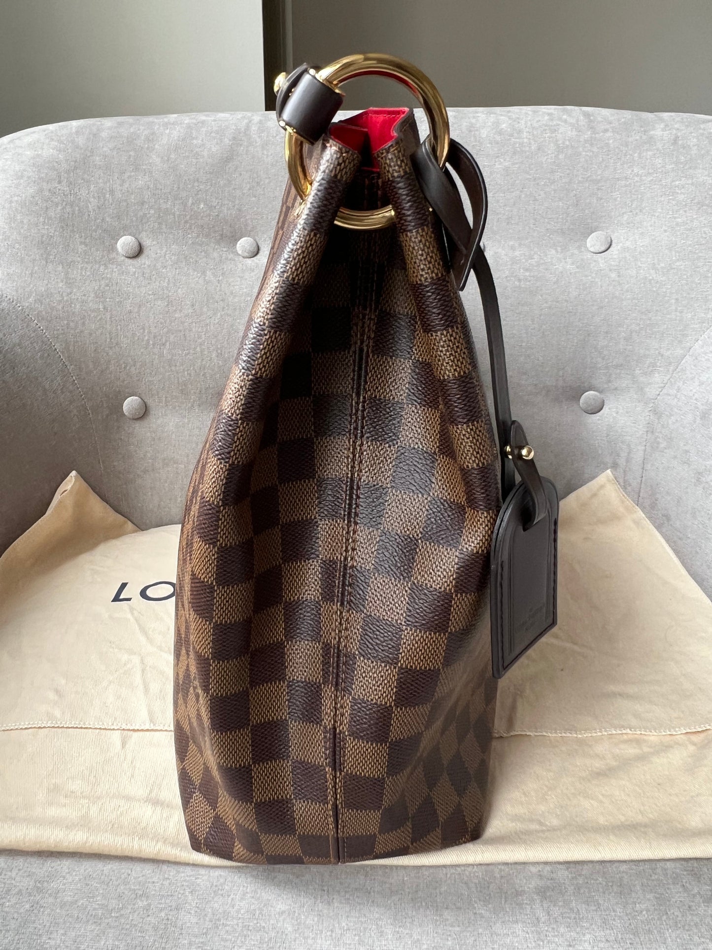 Louis Vuitton Graceful MM Damier Ebene (RRP £1,350)