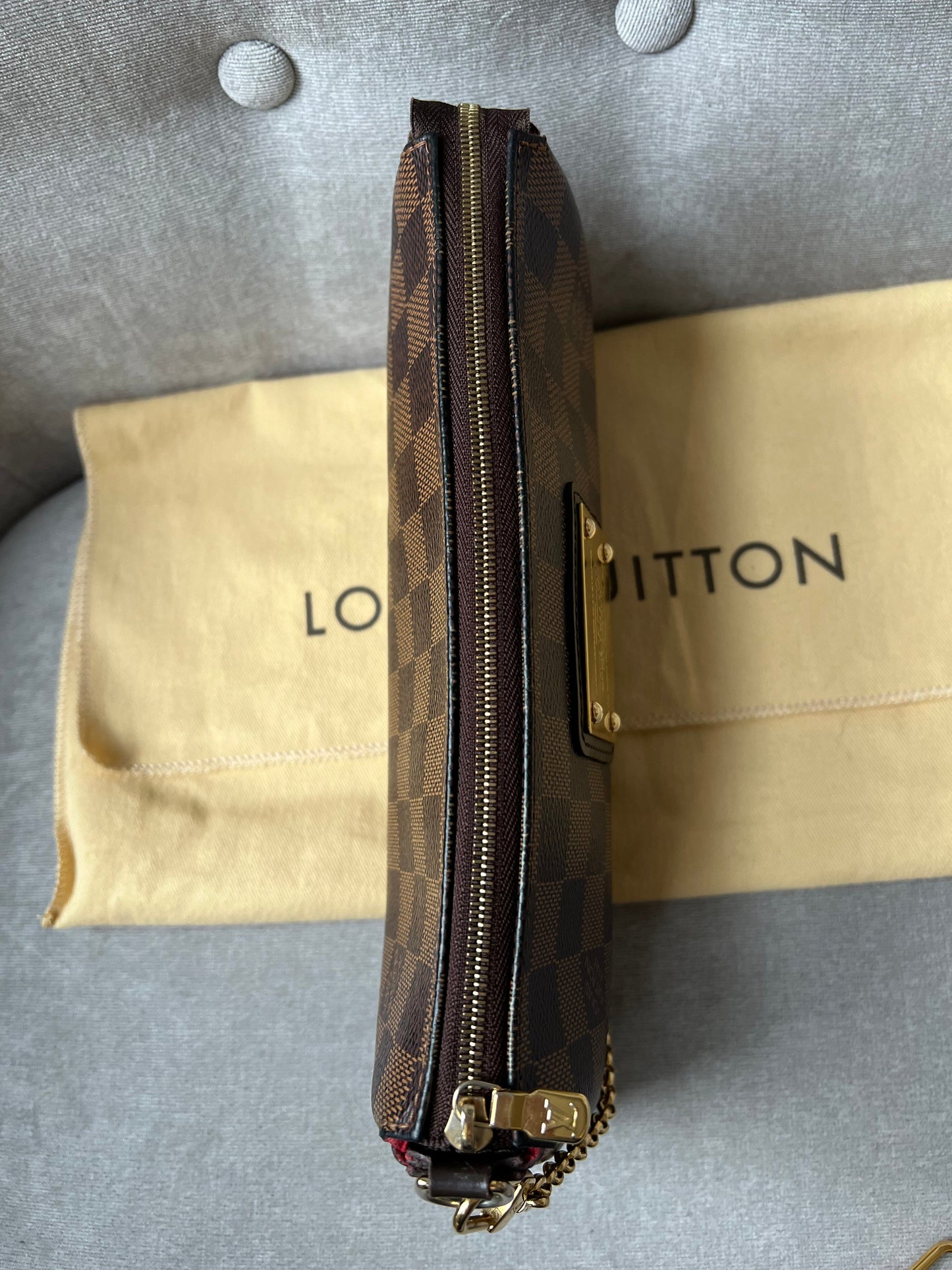 Louis Vuitton Eva Clutch Damier Ebene