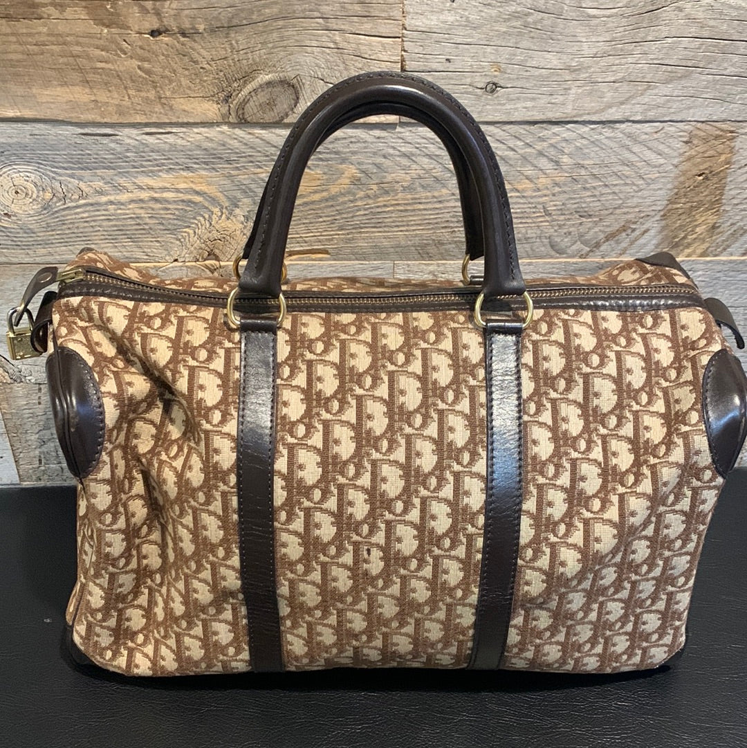 Vintage Dior Trotter Travel Bag