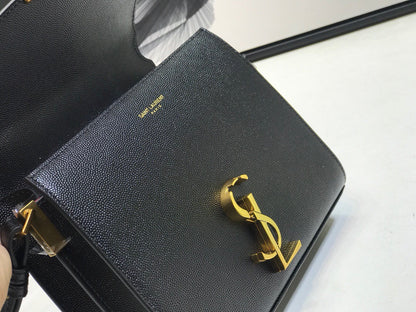 YSL Cassandra Mini Top Handle Bag In Box Saint Laurent Leather