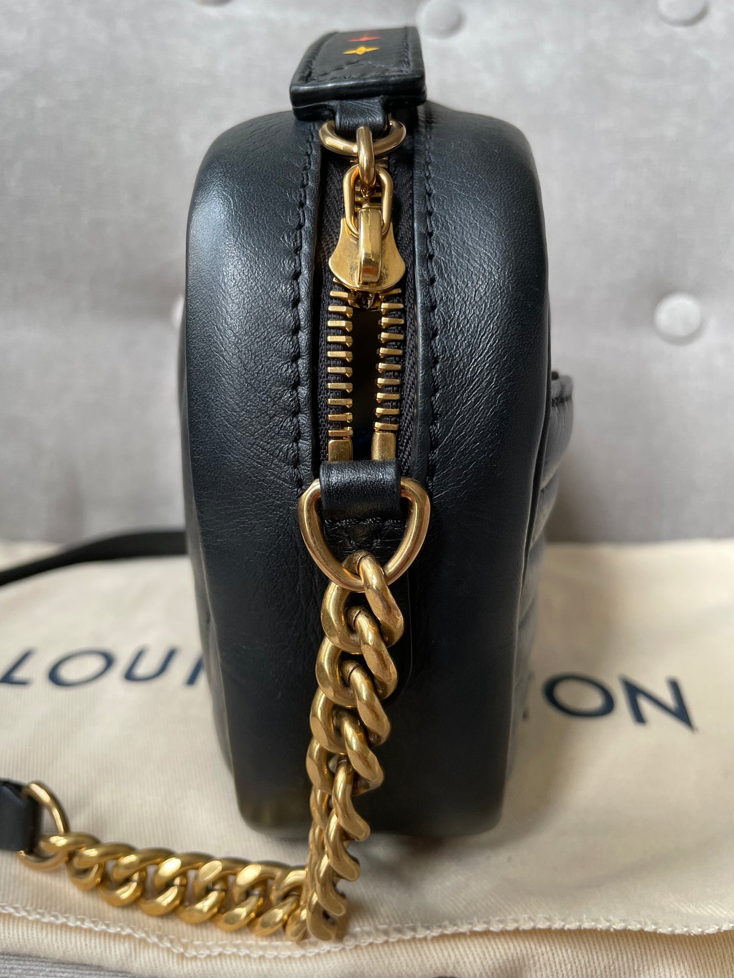 Louis Vuitton Black New Wave Camera Bag