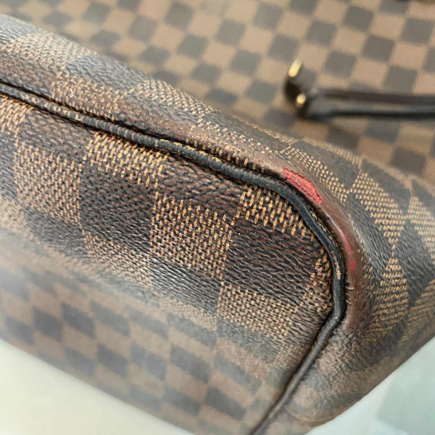 LOUIS VUITTON Damier Ebene GM Neverfull