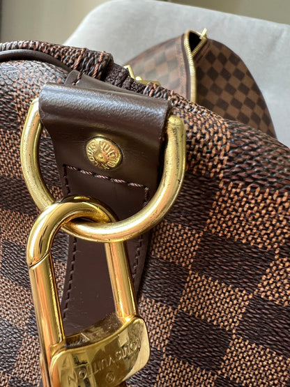 Louis Vuitton Keepall Bandouliere 55 Damier Ebene (RRP £2,020)