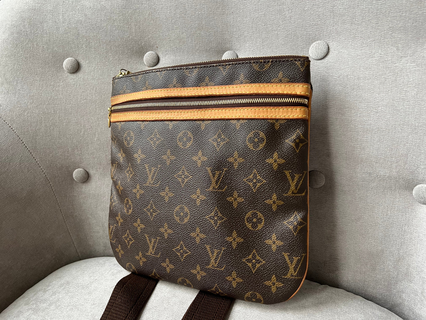 Louis Vuitton Bosphore Messenger Monogram