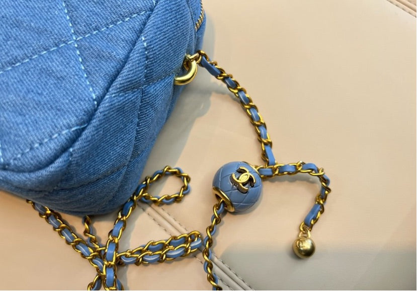 New Chanel Blue Jean crossbody