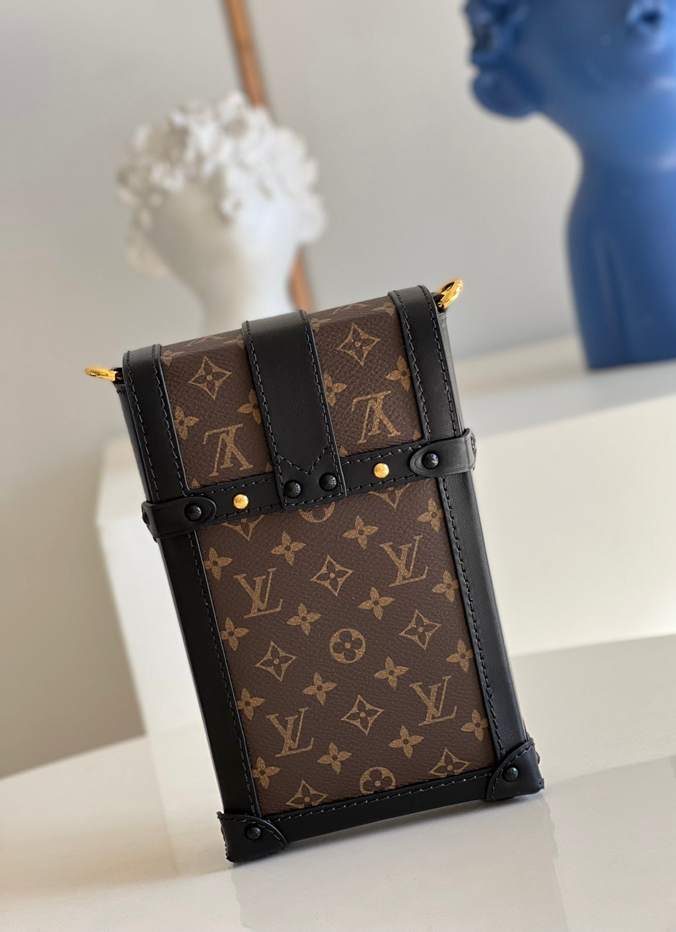 Louis Vuitton Vertical Trunk Pochette Bag