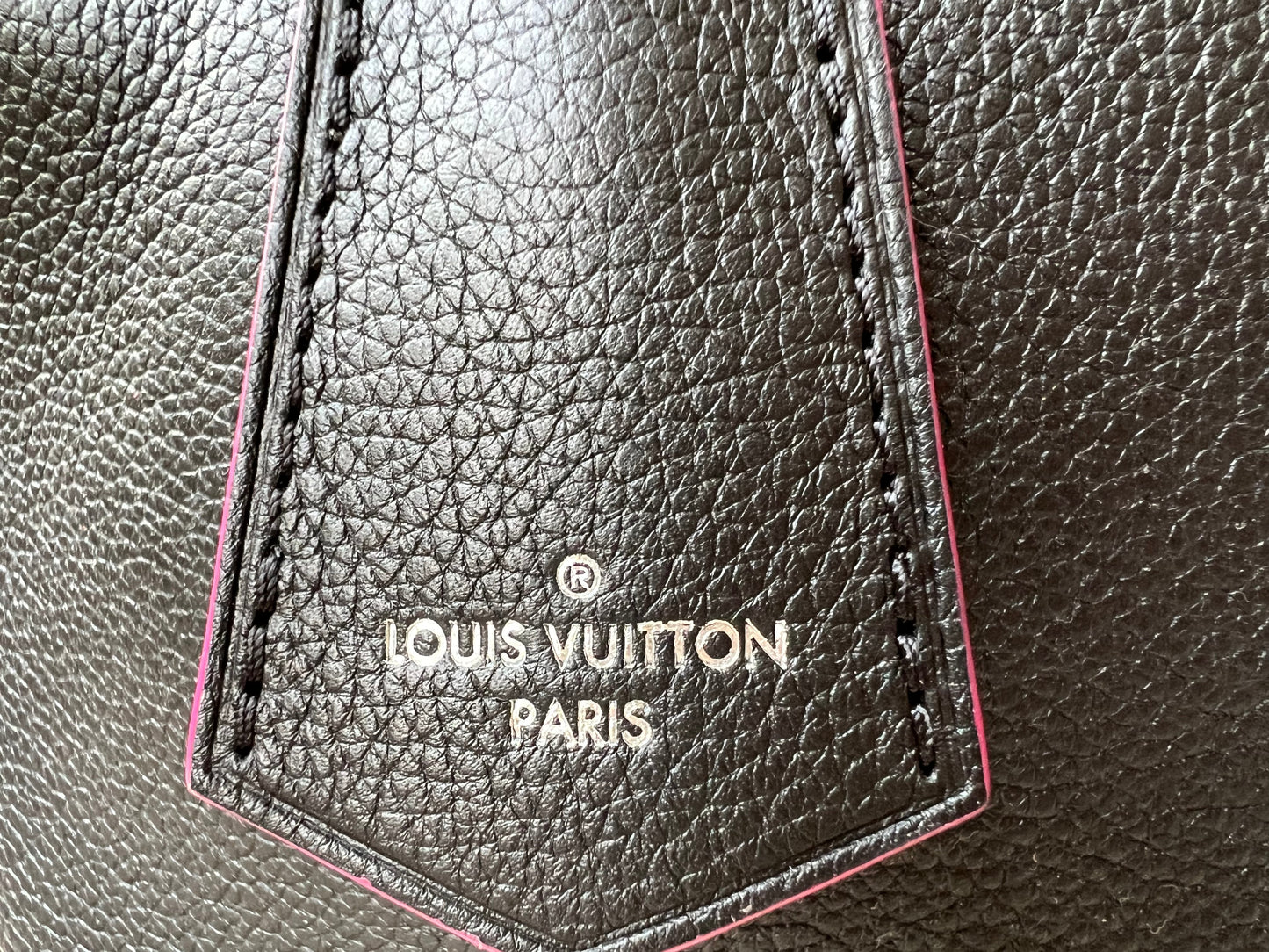 Louis Vuitton Lockme Bucket Bag in Black and Pink (RRP £2050)