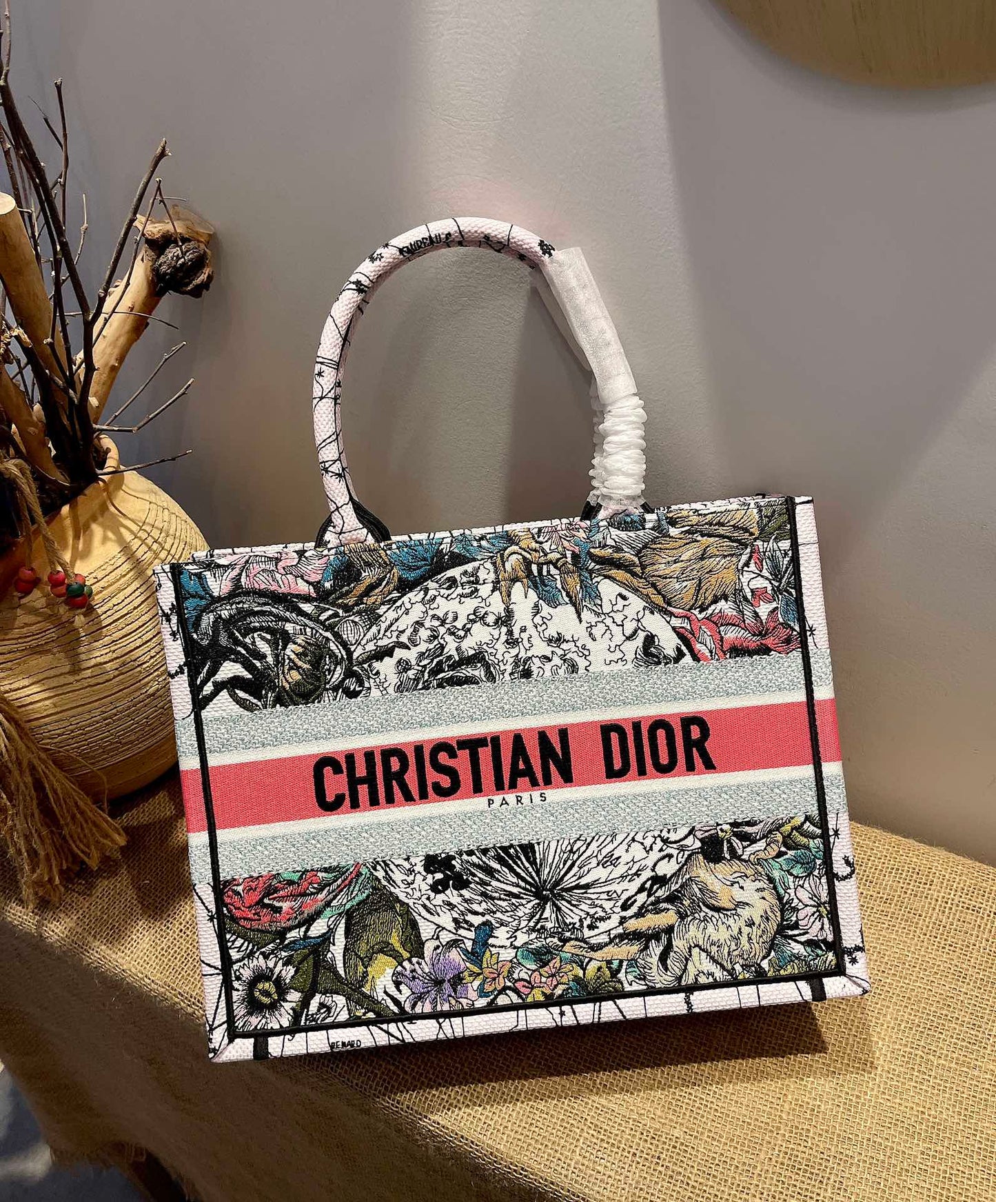 Christian Dior Small Book Tote Bag