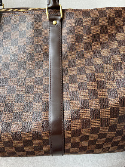 Louis Vuitton Keepall Bandouliere 55 Damier Ebene (RRP £2,020)