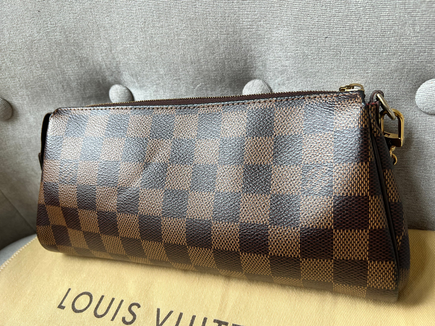 Louis Vuitton Eva Clutch Damier Ebene