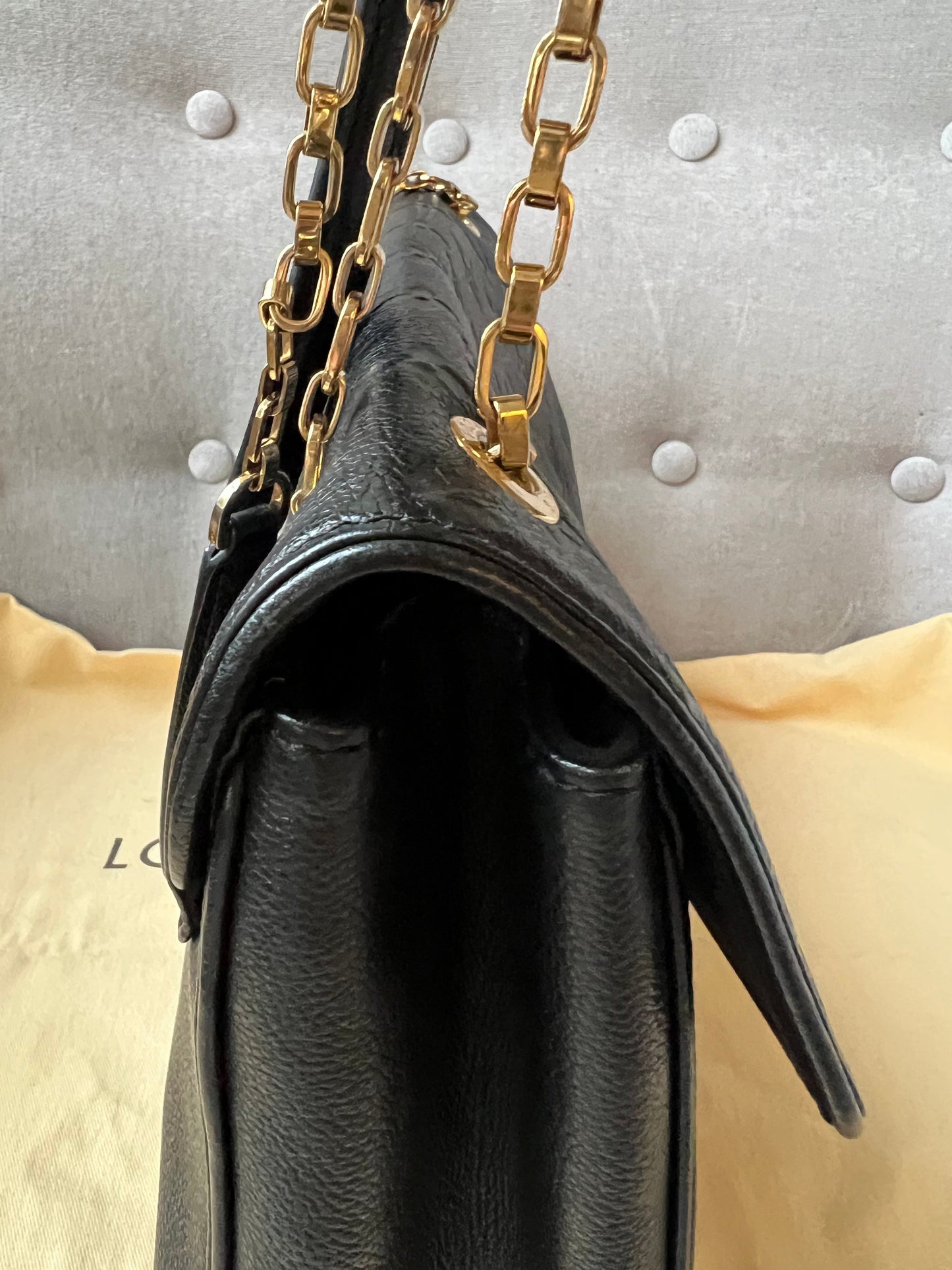 Louis Vuitton Black Empreinte St Germain MM (RRP £2060)