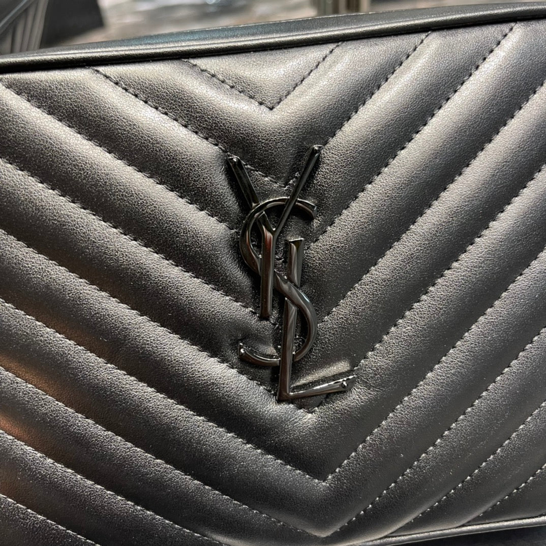 YSL Lou Camera Bag In Quilted Leather