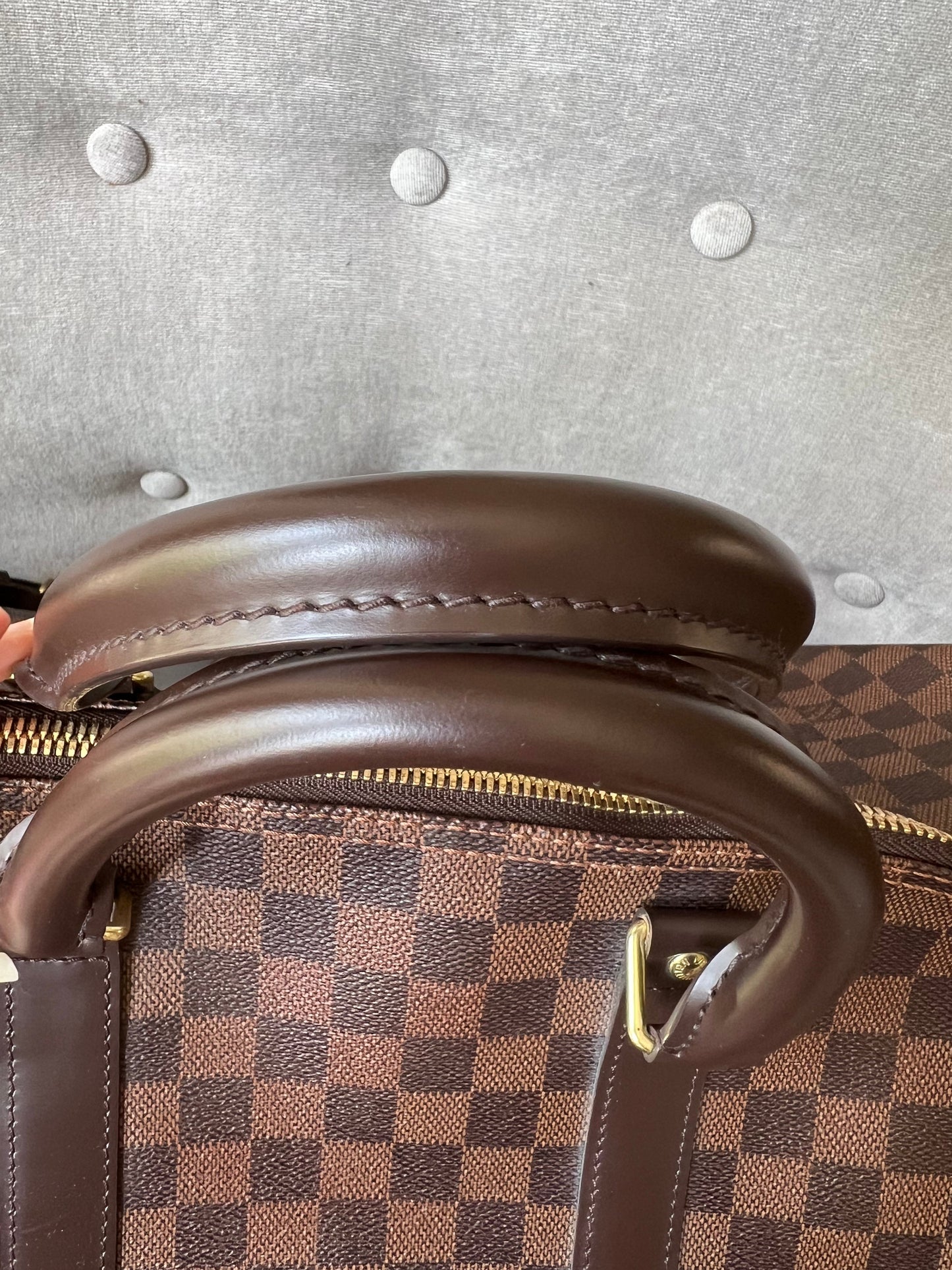 Louis Vuitton Keepall Bandouliere 55 Damier Ebene (RRP £2,020)