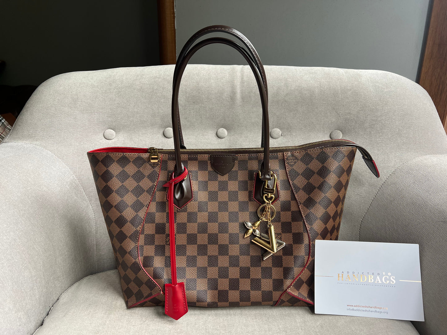 Louis Vuitton Caissa MM Tote Damier Ebene (RRP £1575)