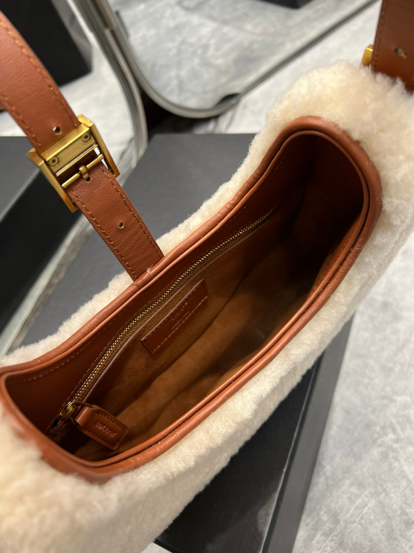 YSL Le Fermoir Hobo Bag