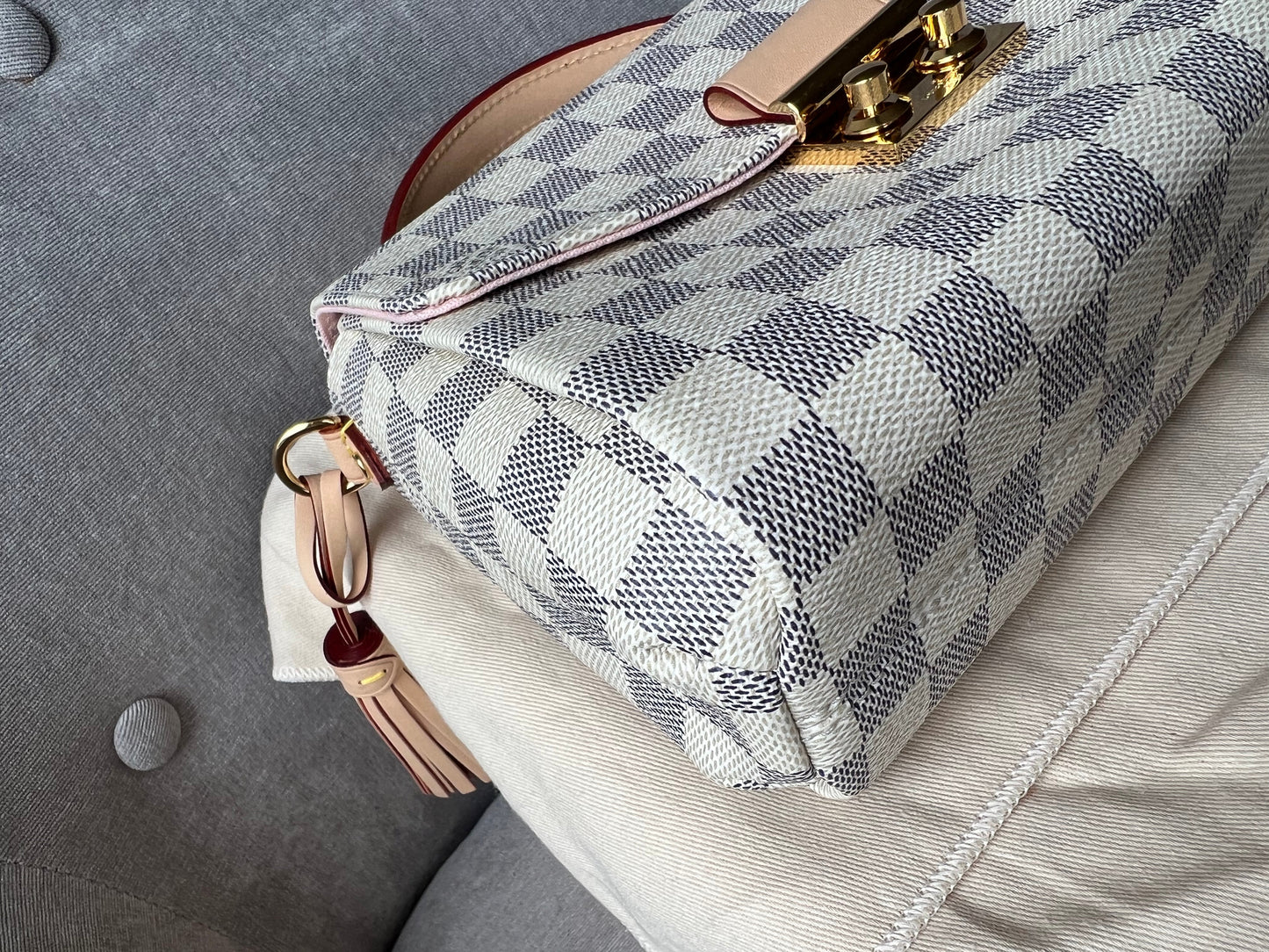 Louis Vuitton Croisette Damier Azur (RRP £1,400)