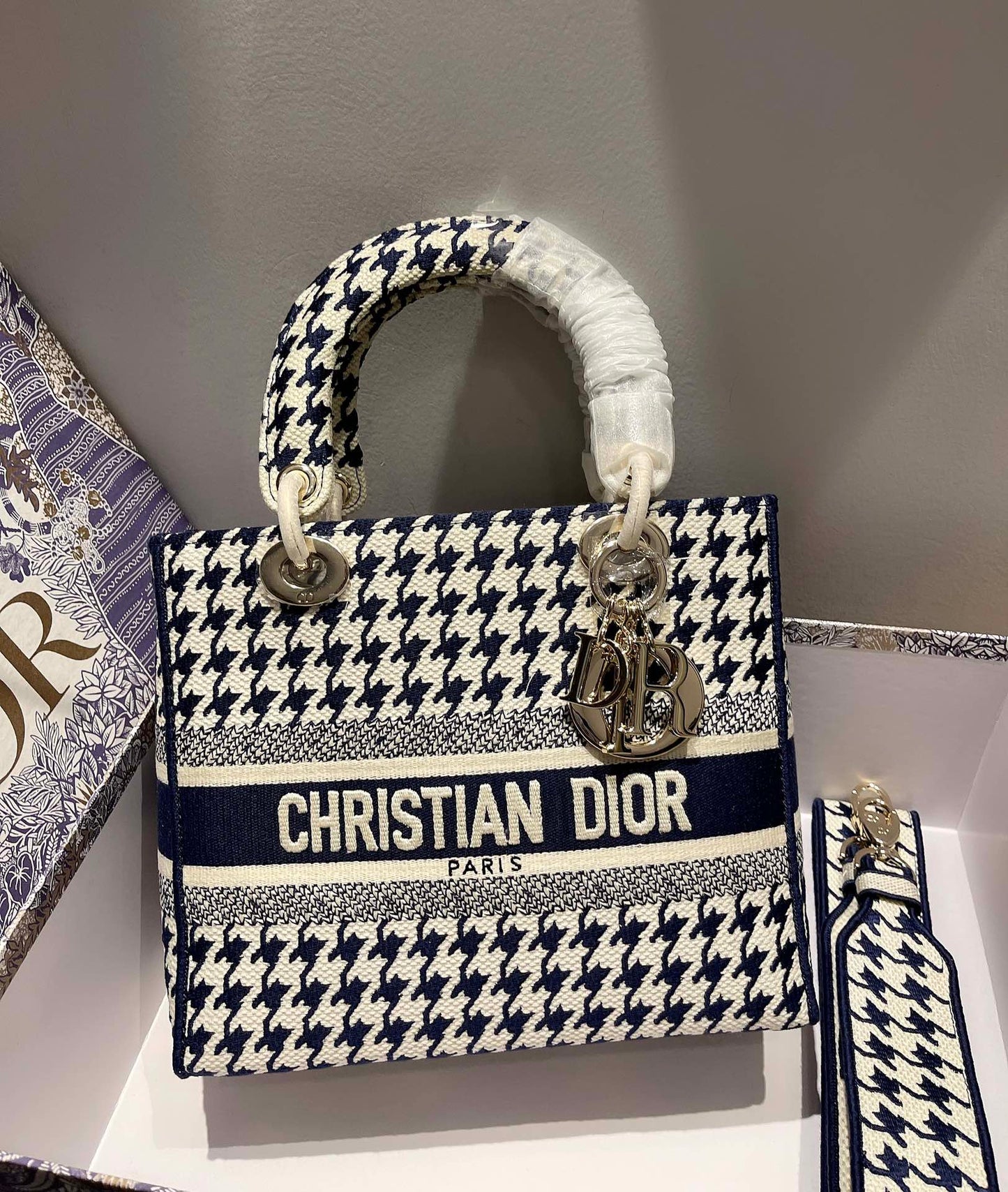 Christian Dior Medium Lady D Lite Bag