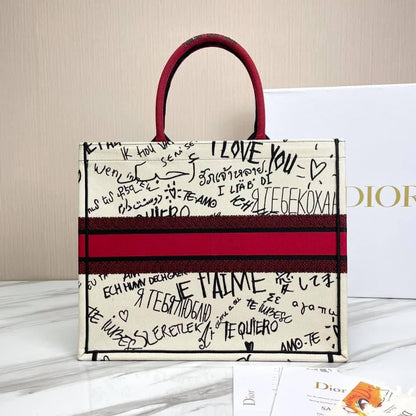 Christian Dior Book Tote Bag