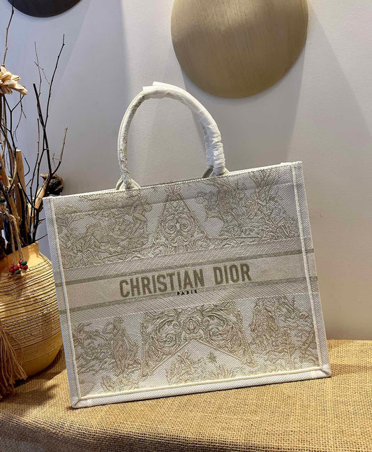 Christian Dior Book Tote Bag