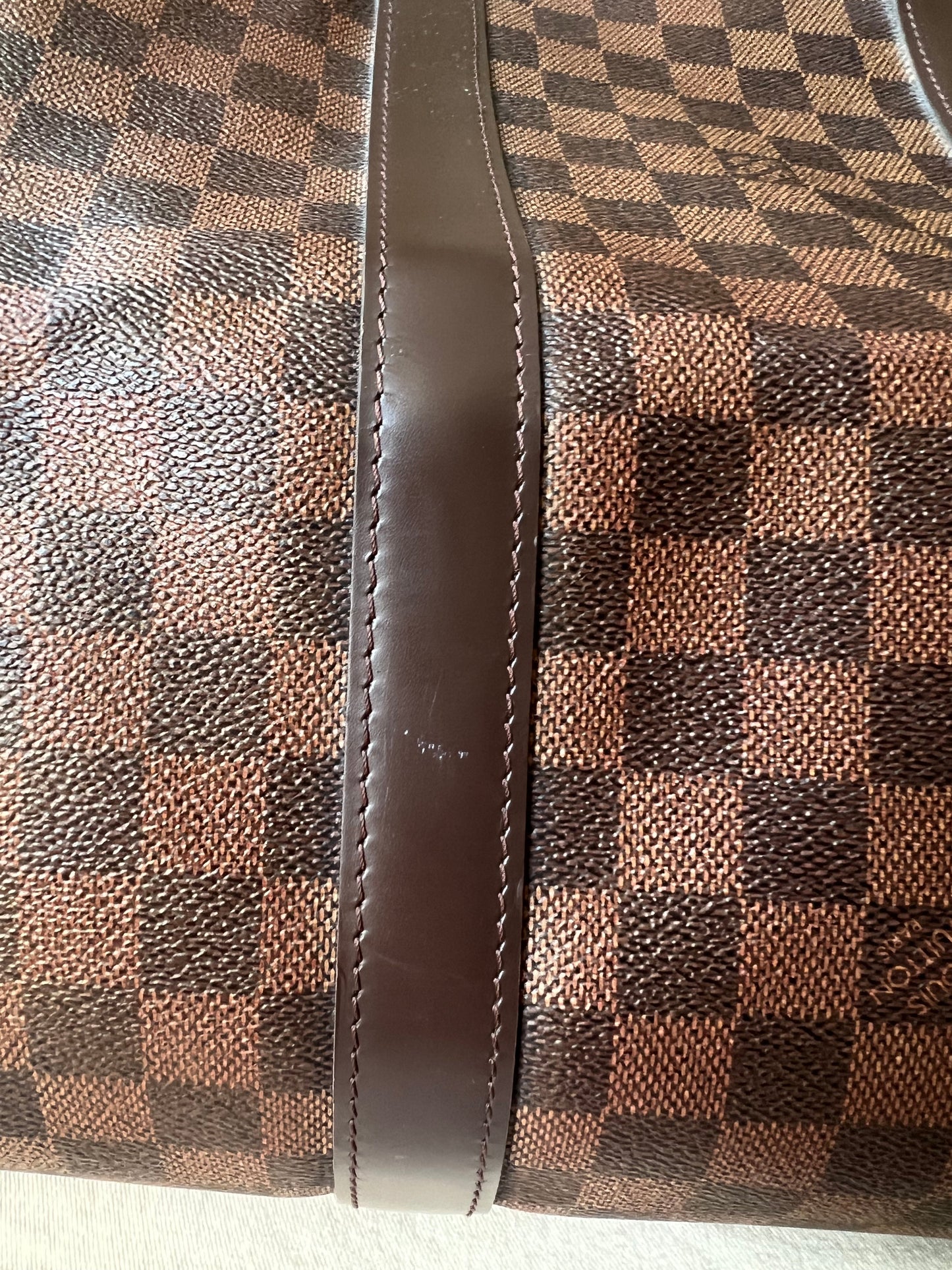 Louis Vuitton Keepall Bandouliere 55 Damier Ebene (RRP £2,020)