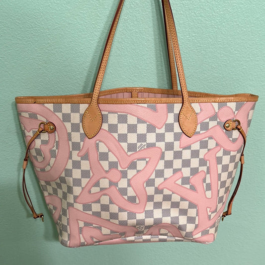 Louis Vuitton Tahitienne Damier Azur Neverfull MM