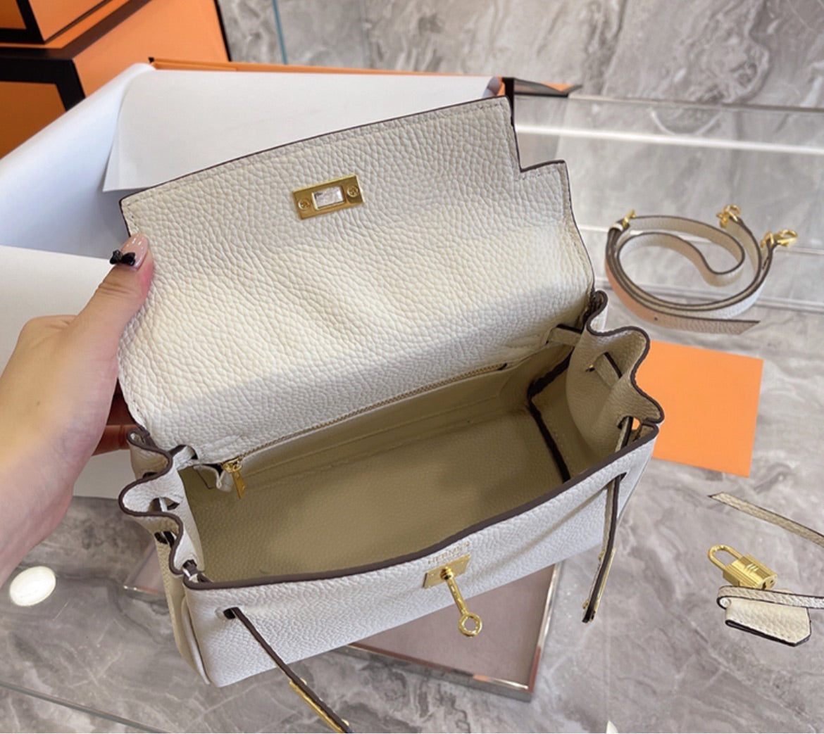 New Hermes woman shoulder handbag