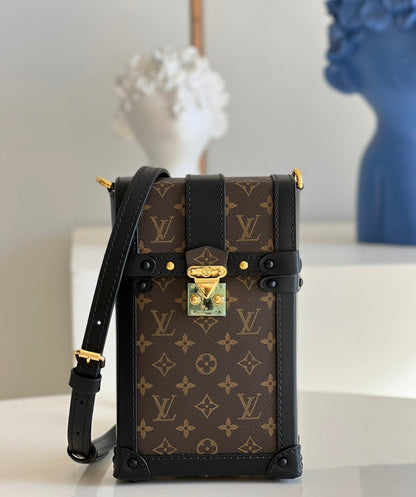 Louis Vuitton Vertical Trunk Pochette Bag