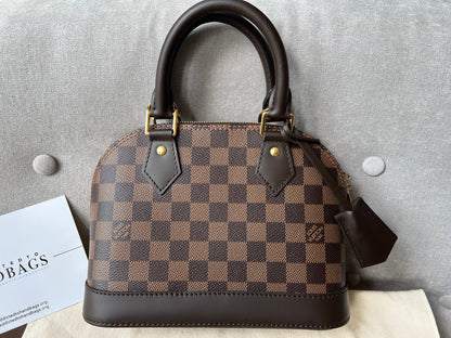 Louis Vuitton Alma BB Damier Ebene (RRP £1,260)