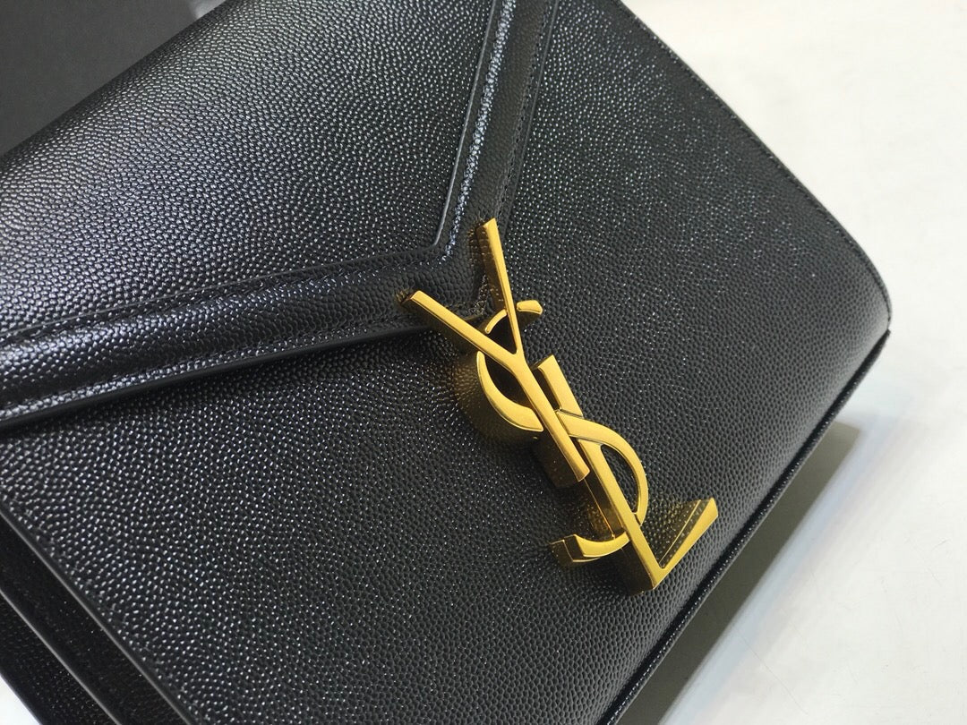 YSL Cassandra Mini Top Handle Bag In Box Saint Laurent Leather