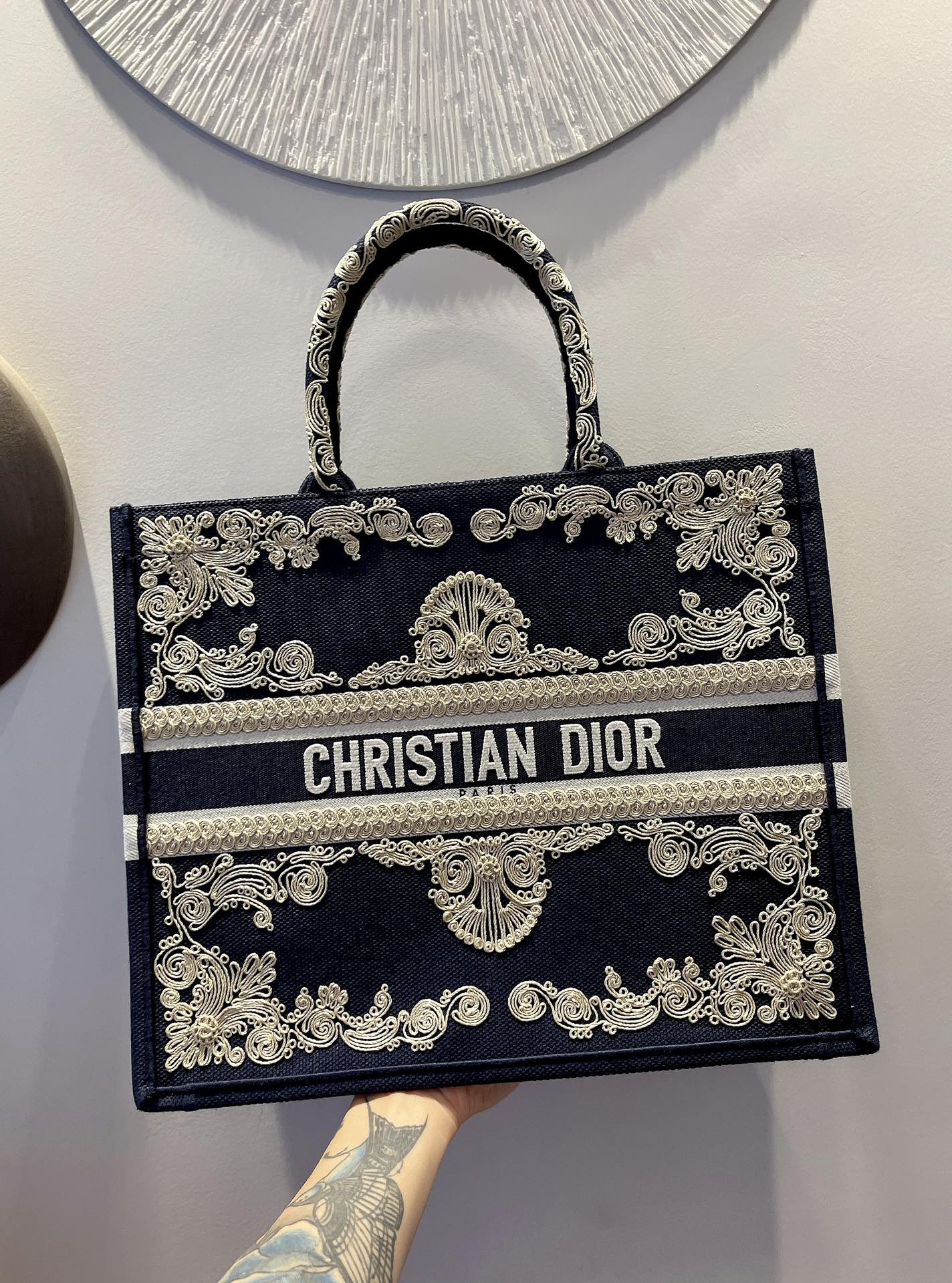 Christian Dior Book Tote Bag