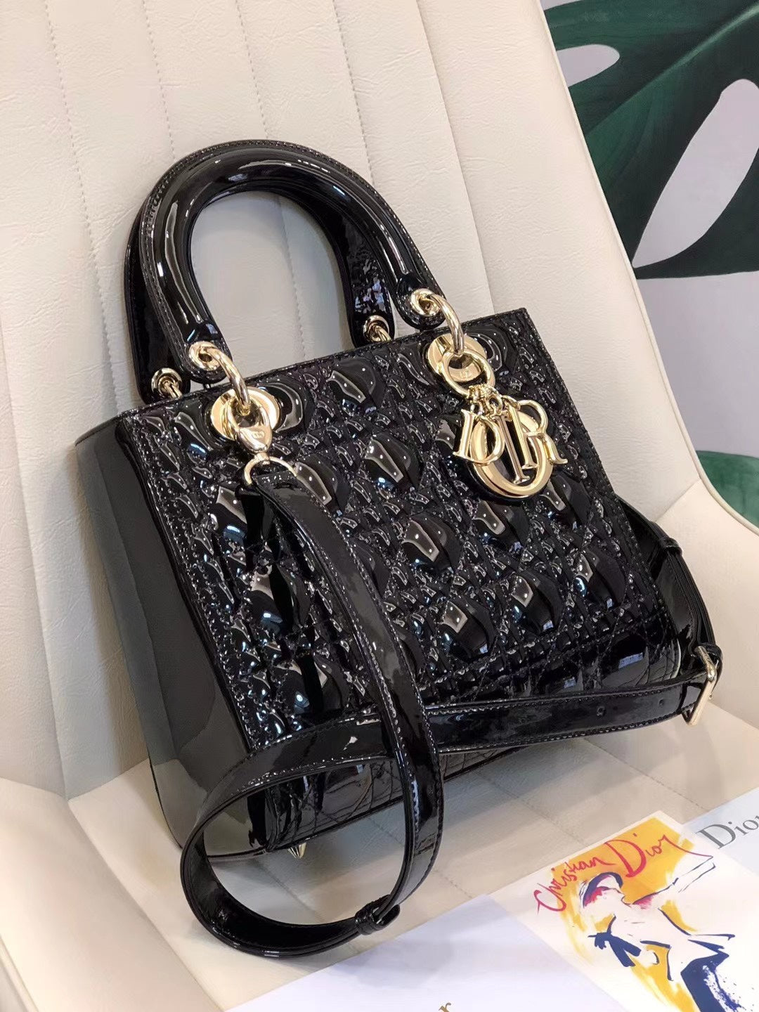 Christian Dior Medium Lady Dior  Bag