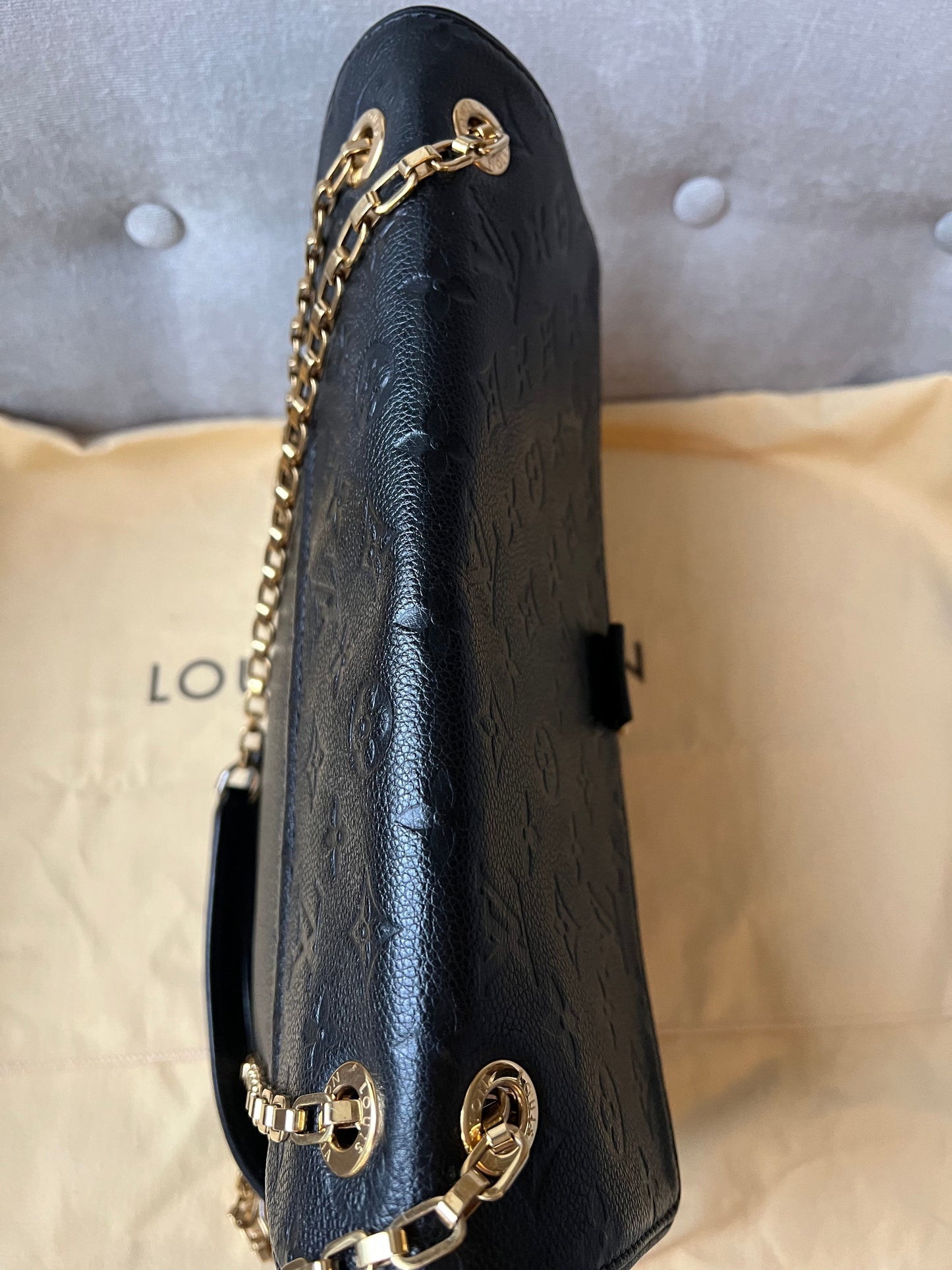 Louis Vuitton Black Empreinte St Germain MM (RRP £2060)