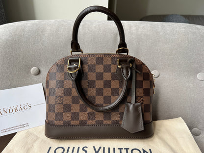 Louis Vuitton Alma BB Damier Ebene (RRP £1,260)