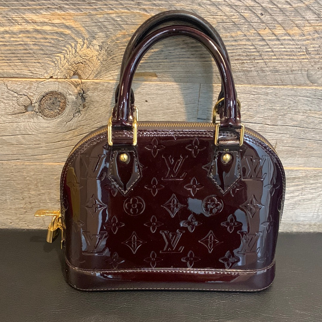 Louis Vuitton Vernis Alma BB Bag