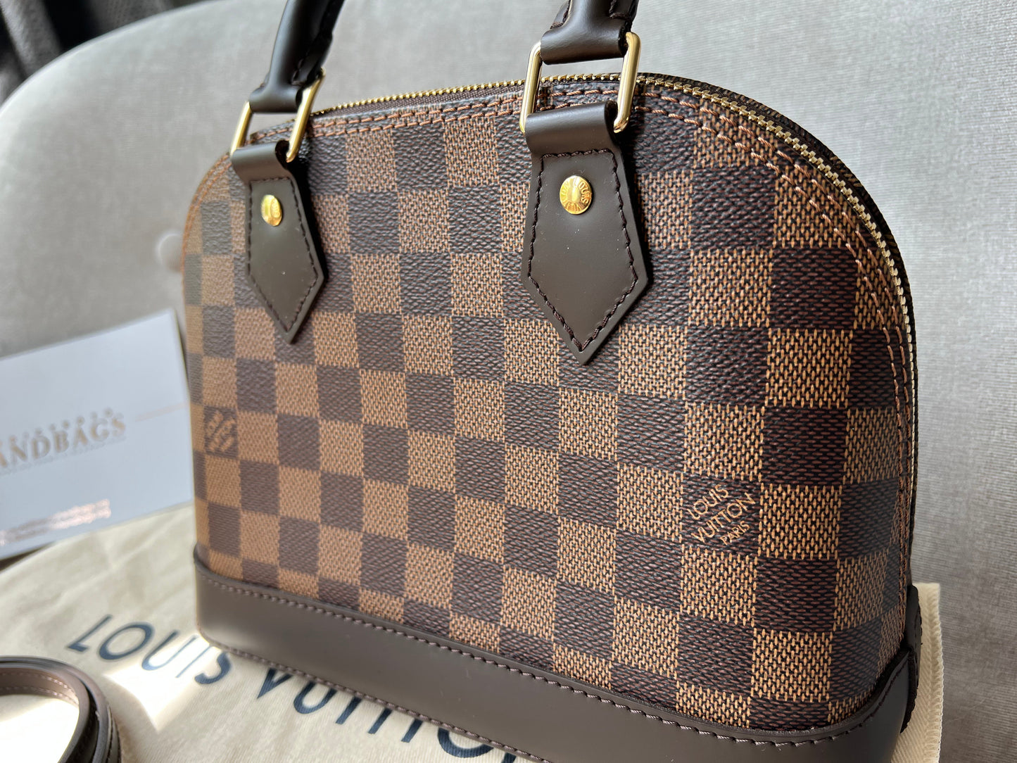 Louis Vuitton Alma BB Damier Ebene (RRP £1,260)