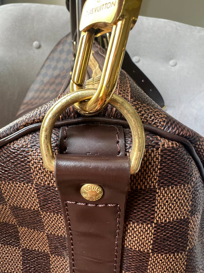 Louis Vuitton Keepall Bandouliere 55 Damier Ebene (RRP £2,020)