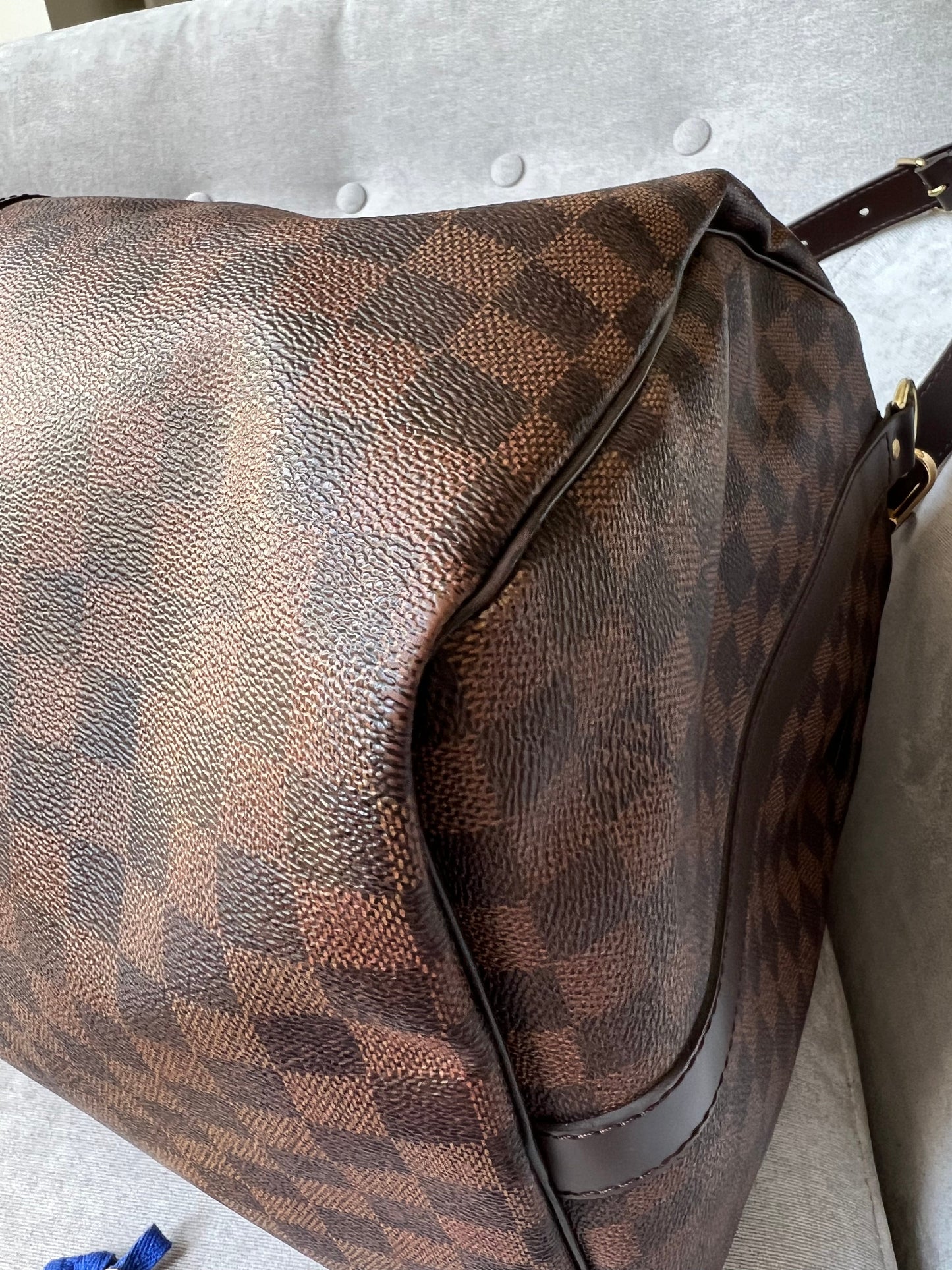 Louis Vuitton Keepall Bandouliere 55 Damier Ebene (RRP £2,020)