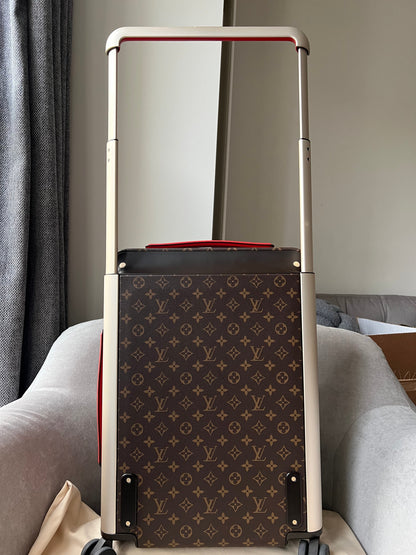 Louis Vuitton Horizon 50 Suitcase Monogram and Coquelicot (RRP £2,380)