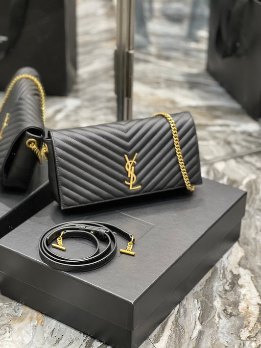 YSL Kate 99 Supple Bag In Quilted Lambskin