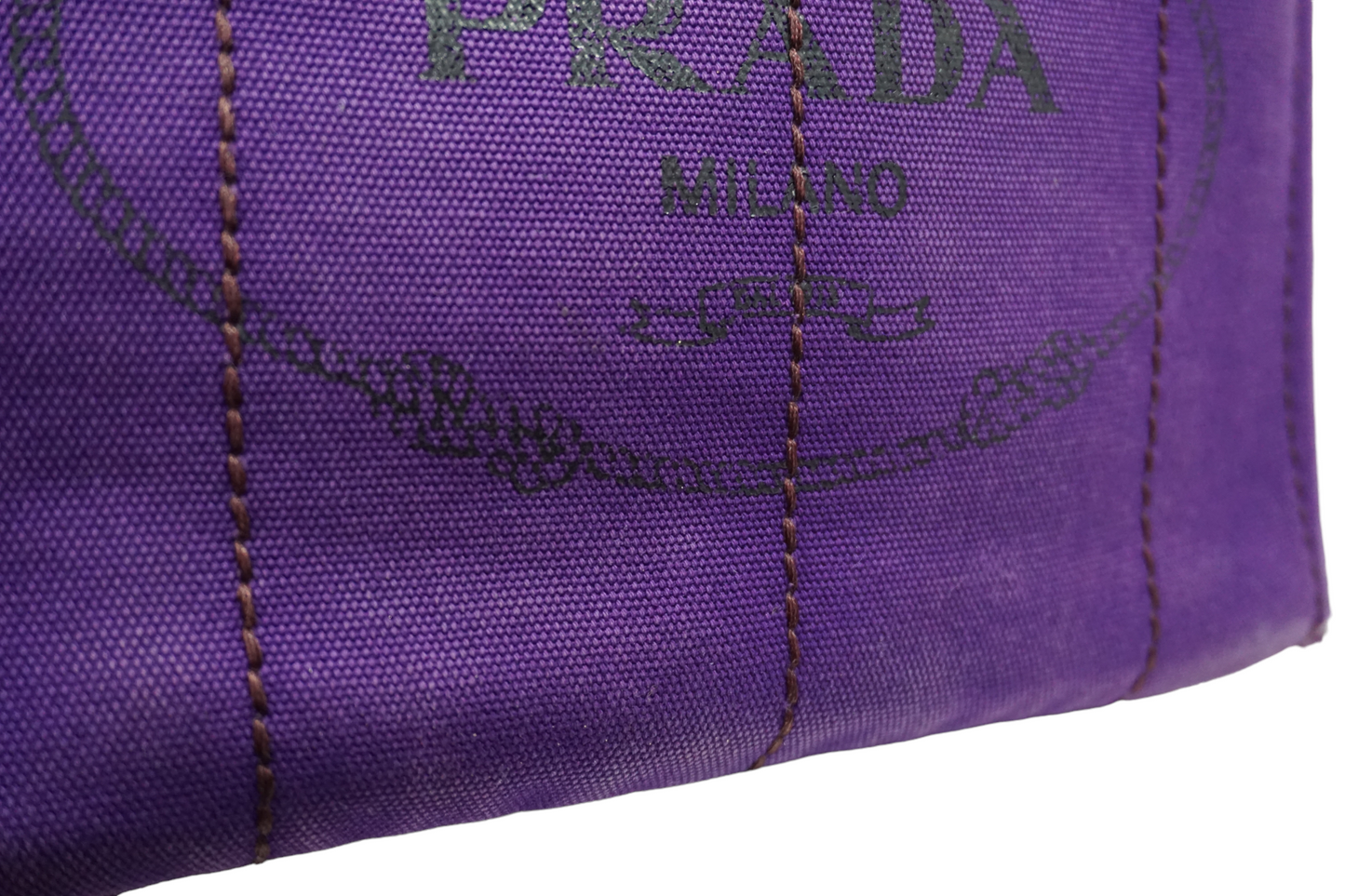 Prada Denim Håndtaske