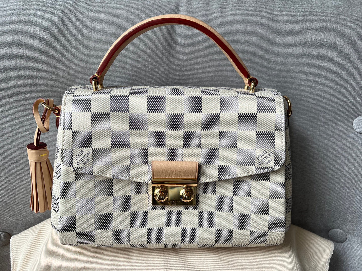 Louis Vuitton Croisette Damier Azur (RRP £1,400)