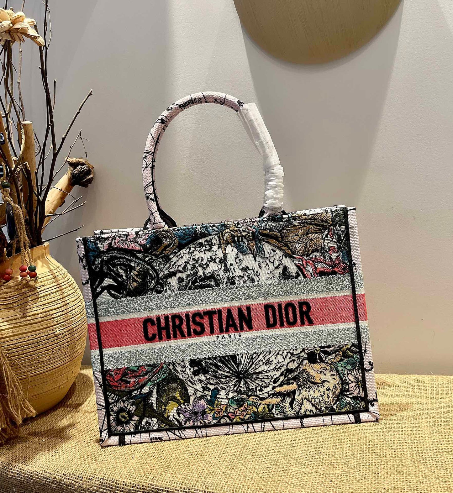 Christian Dior Small Book Tote Bag